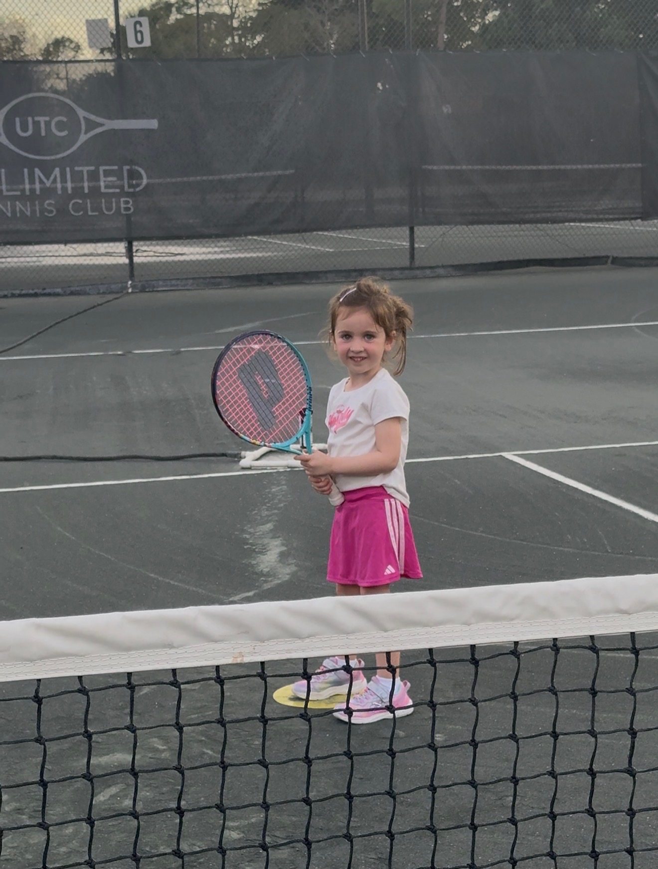 Junior tennis player